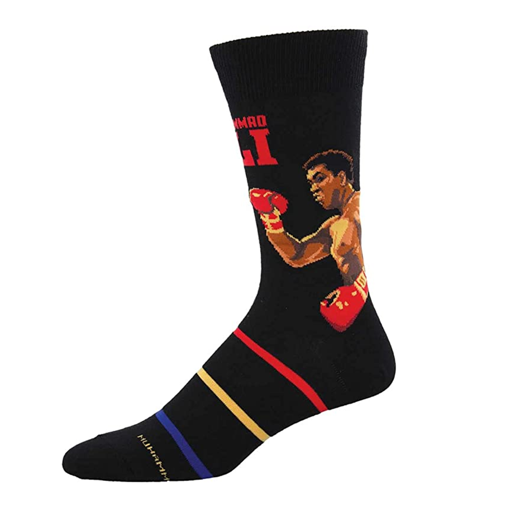 Socksmith Socks Men's Float Like a Butterfly Black