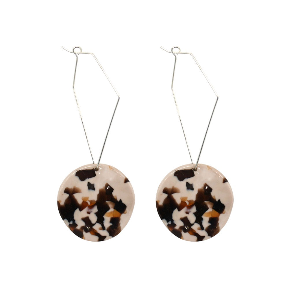Penny Foggo Earrings Tortoiseshell Fudge Crush