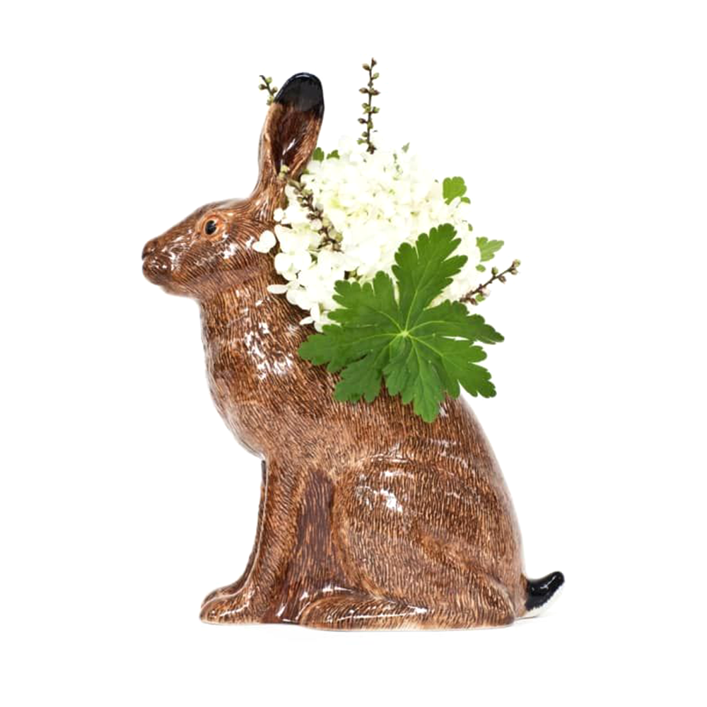 Quail Flower Vase Hare