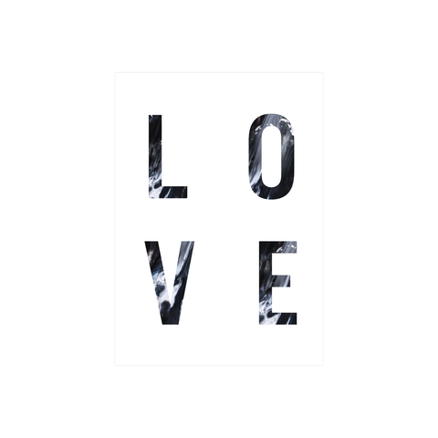 Iko Iko Marble Card LOVE DC
