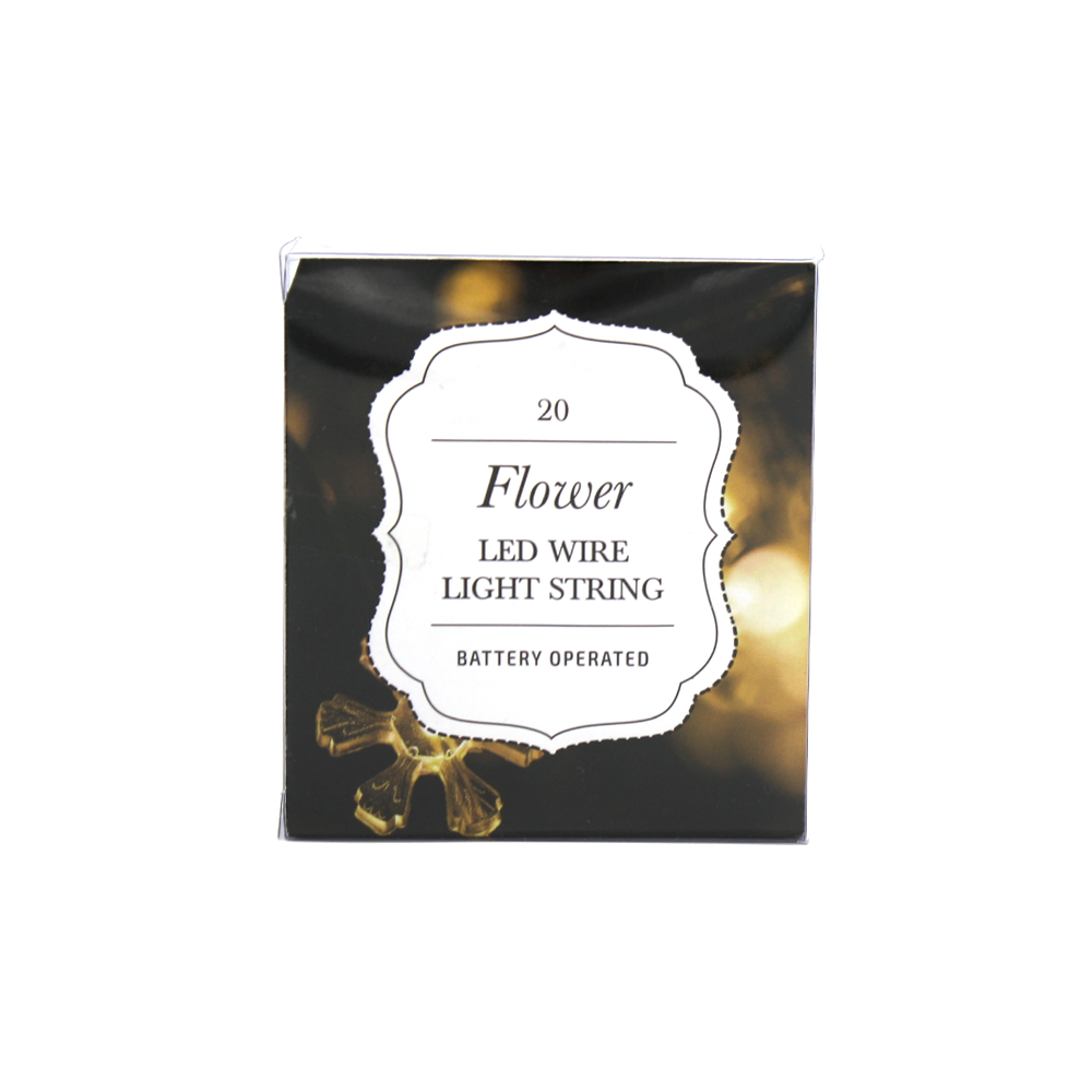 LED Wire Flower Light String 2m Warm White – Iko Iko