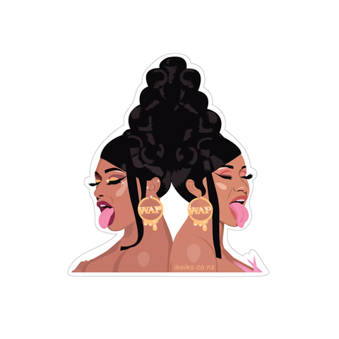 Iko Iko Fun Size Sticker Macaroni