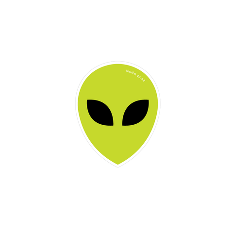 Iko Iko Fun Size Sticker Alien