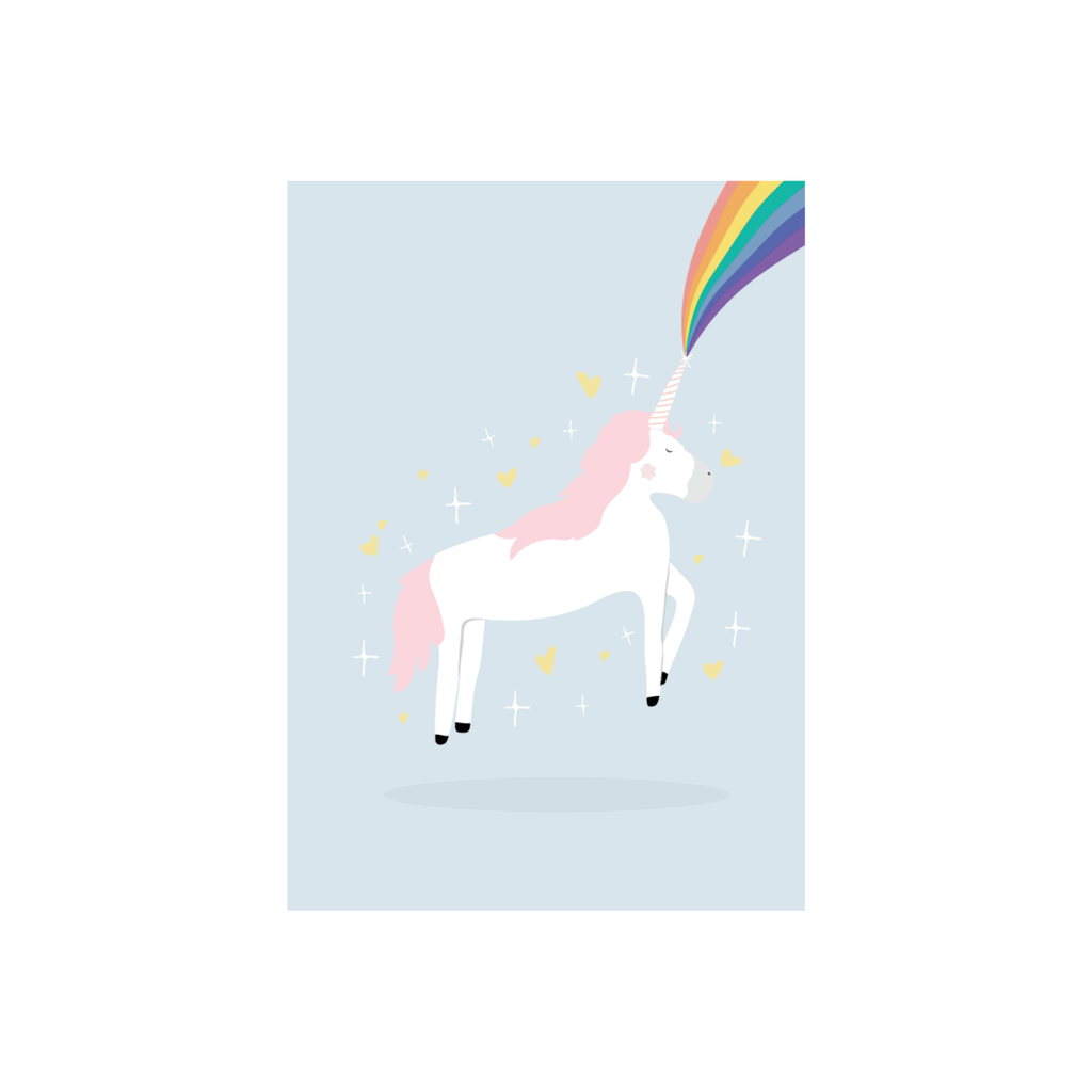 Iko Iko Kid's Card Unicorn Magic