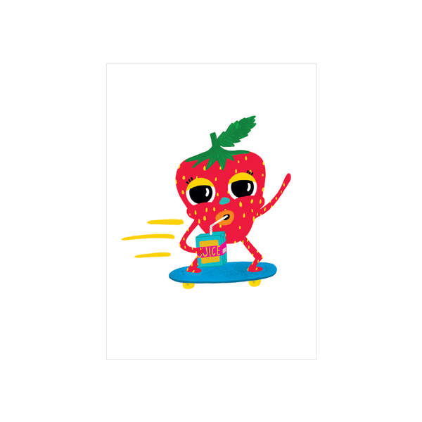 Kimi Moana Design x Iko Iko Card Strawberry