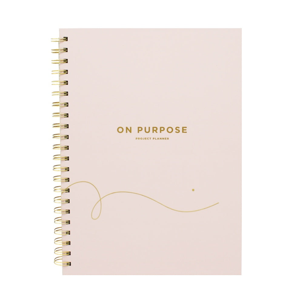 Frank Stationery On Purpose Project Planner Blush