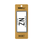 Moana Road Number Plate Magnet NZ