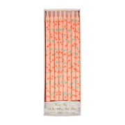 Meri Meri Tapered Cherry Birthday Candles set of 16