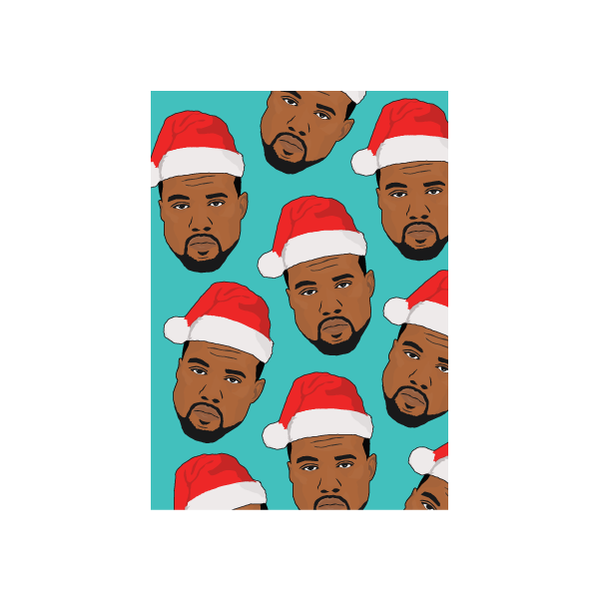 Iko Iko Christmas Card Kanye DC