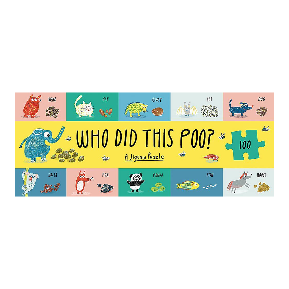 Who Did this Poo 100 Piece Jigsaw Puzzle