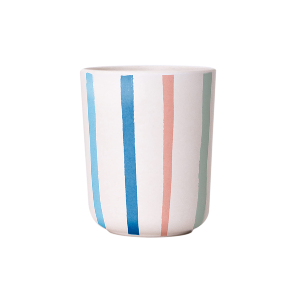 Meri Meri Bamboo Bright Stripe Cup