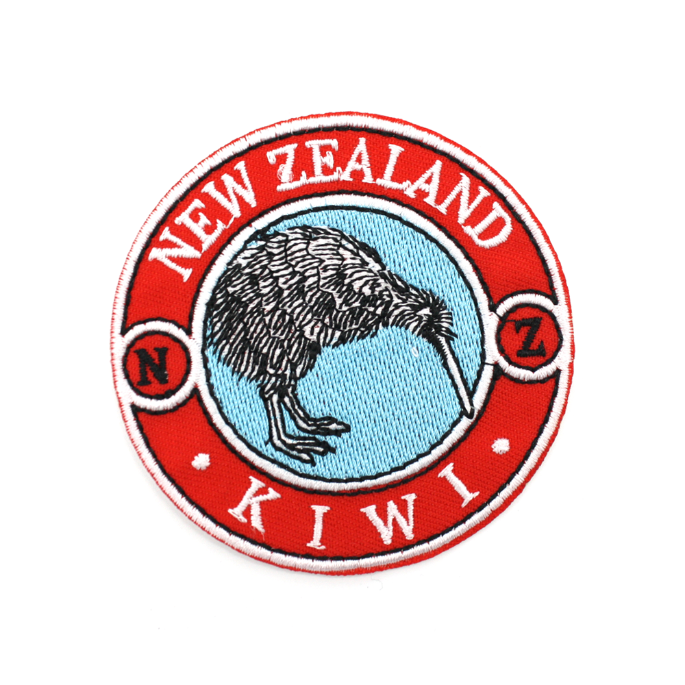 New Zealand Iron on Patch Brand Mark Kiwi