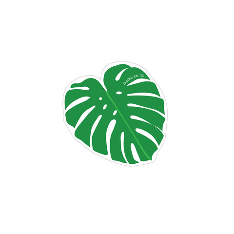 Iko Iko Fun Size Sticker Monstera Leaf