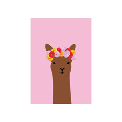 Alice Berry X Iko Iko Card Llama Del Rey Chestnut