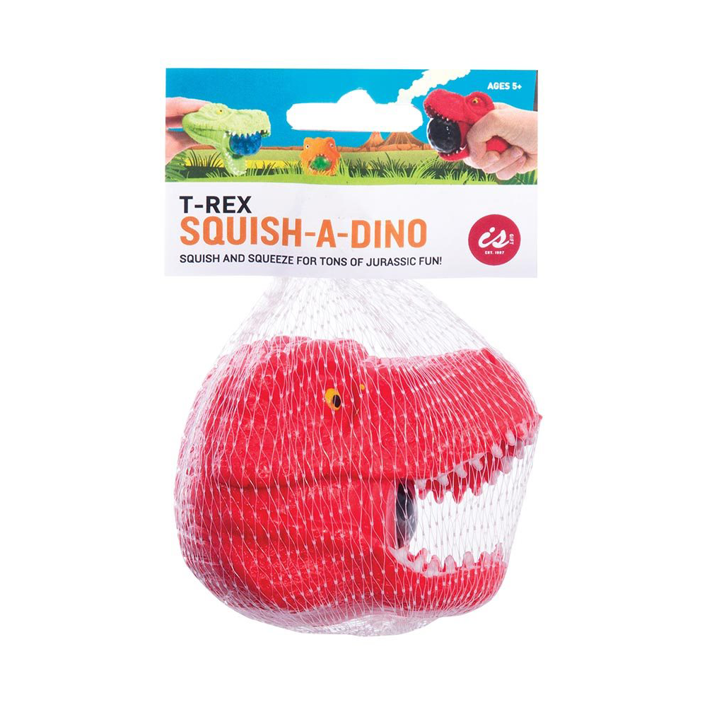 Squish-A-Dino T-Rex Head Assorted