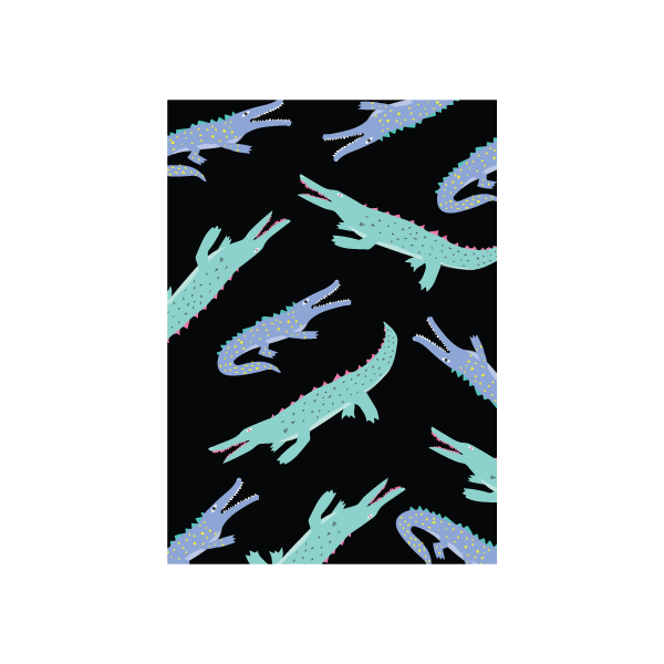 Iko Iko Colour Pop Card Crocodile DC