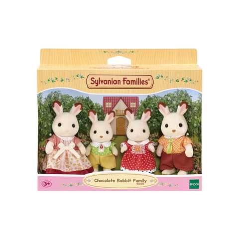 Sylvanian Families Chocolate Rabbit Family