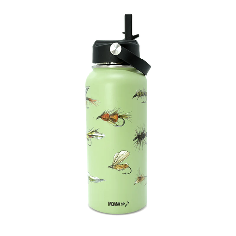 Moana Road Drink Bottle 1 Litre Fly Fishing