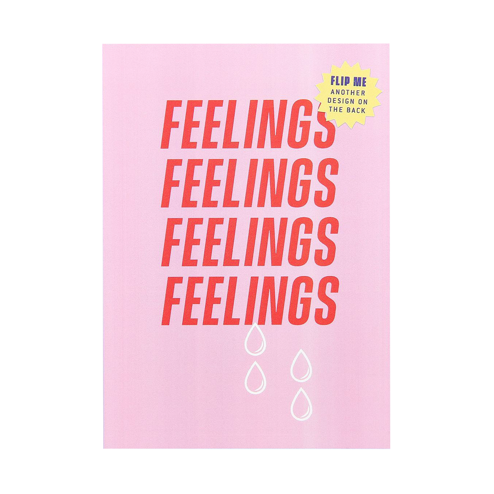 Yes Studio A6 Mixed Emotions Notebook Feelings Thoughts