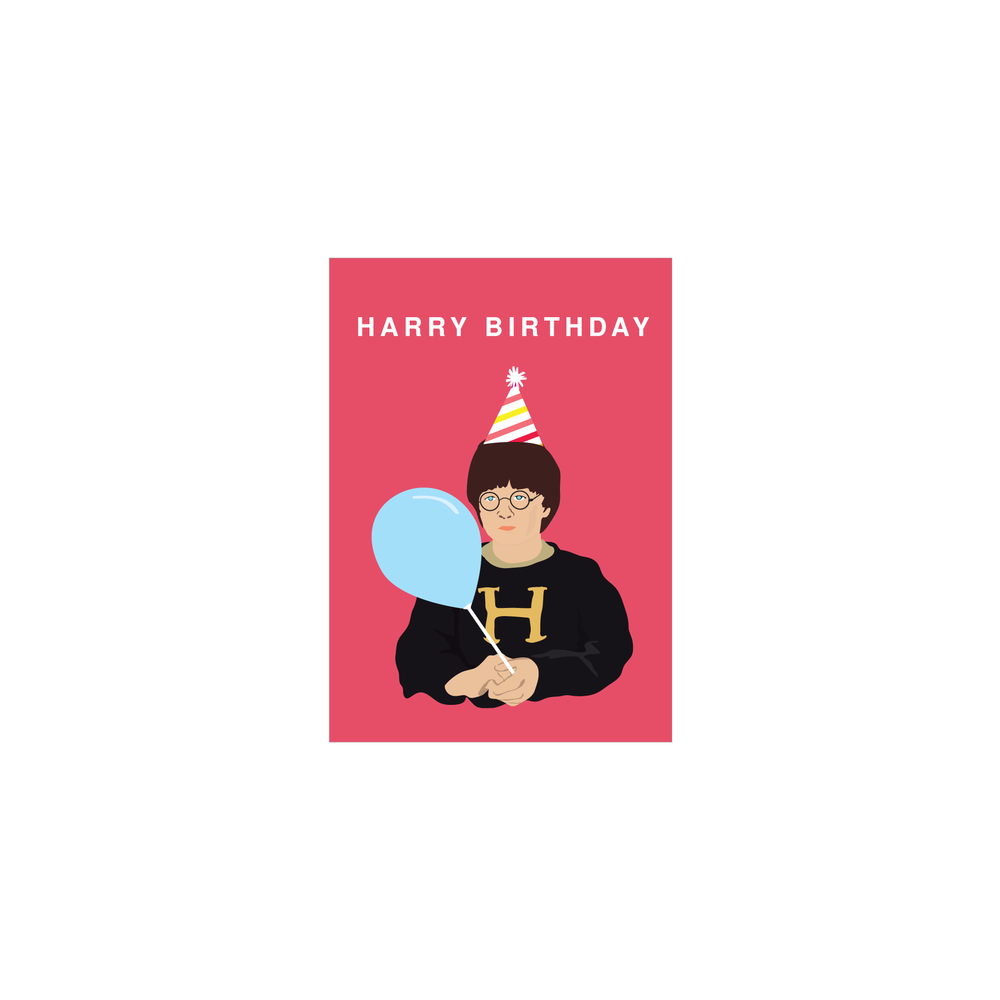 Iko Iko Mini Card Pop Culture Harry Birthday