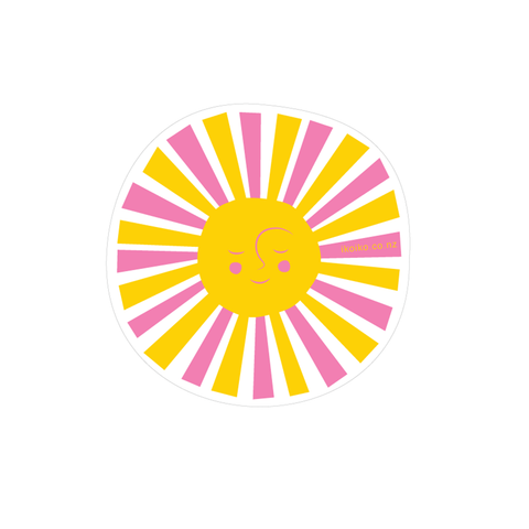 Iko Iko Fun Size Sticker Solstice Sun