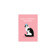 Iko Iko Mini Card Animal Pun Purrfect