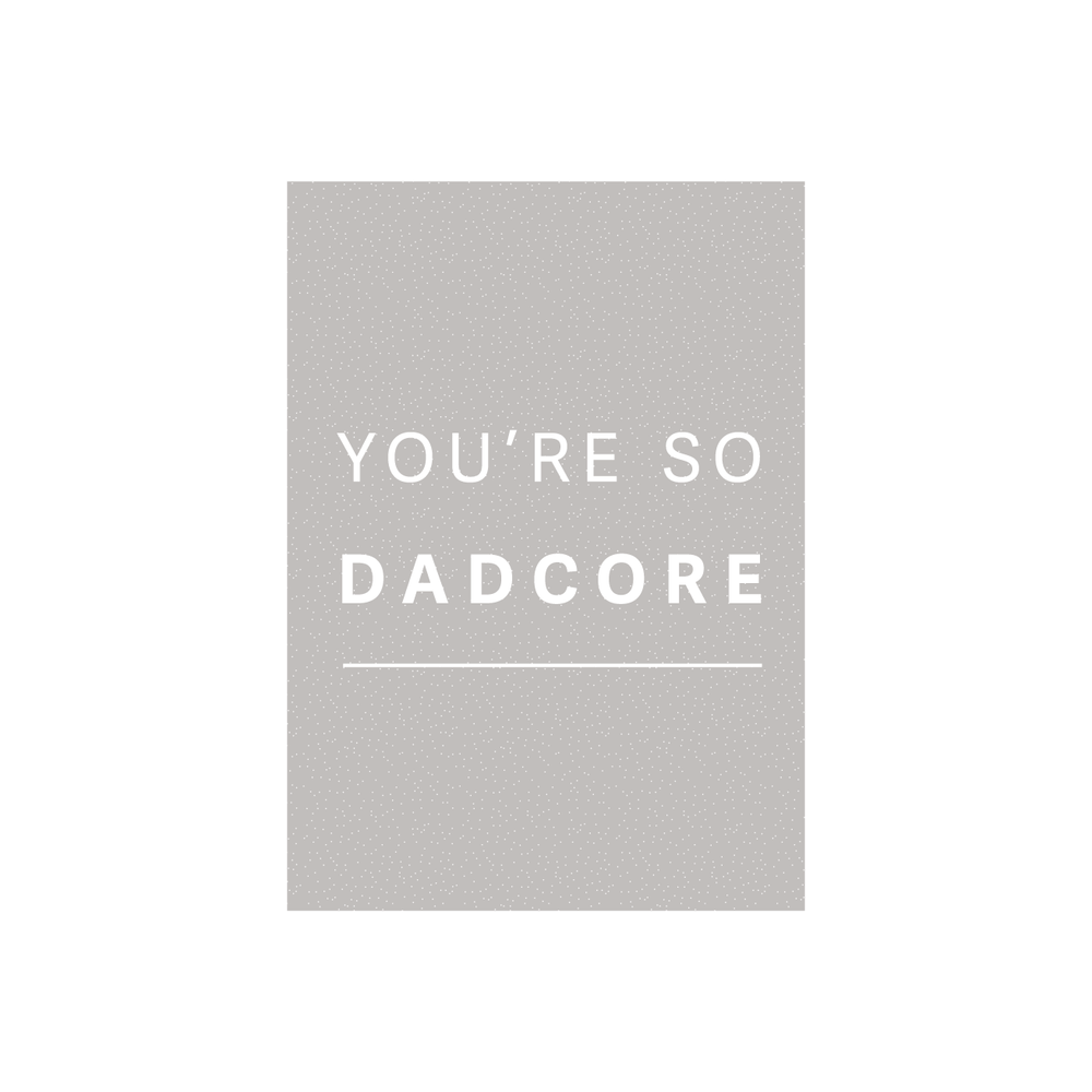 Iko Iko Father's Day Card DadCore DC
