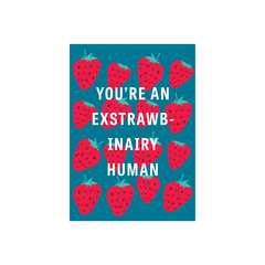 Iko Iko Fruit Pun Card Exstrawbinary