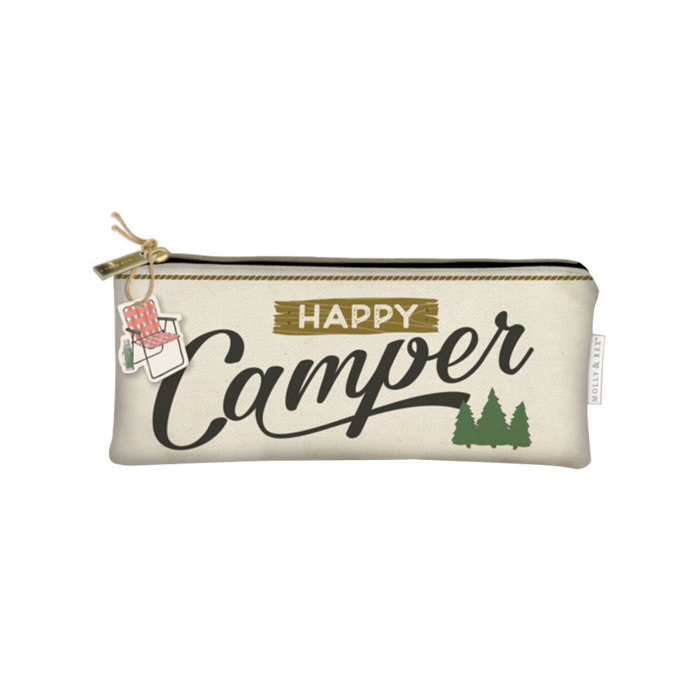 Molly and Rex Pencil Bag Happy Camper