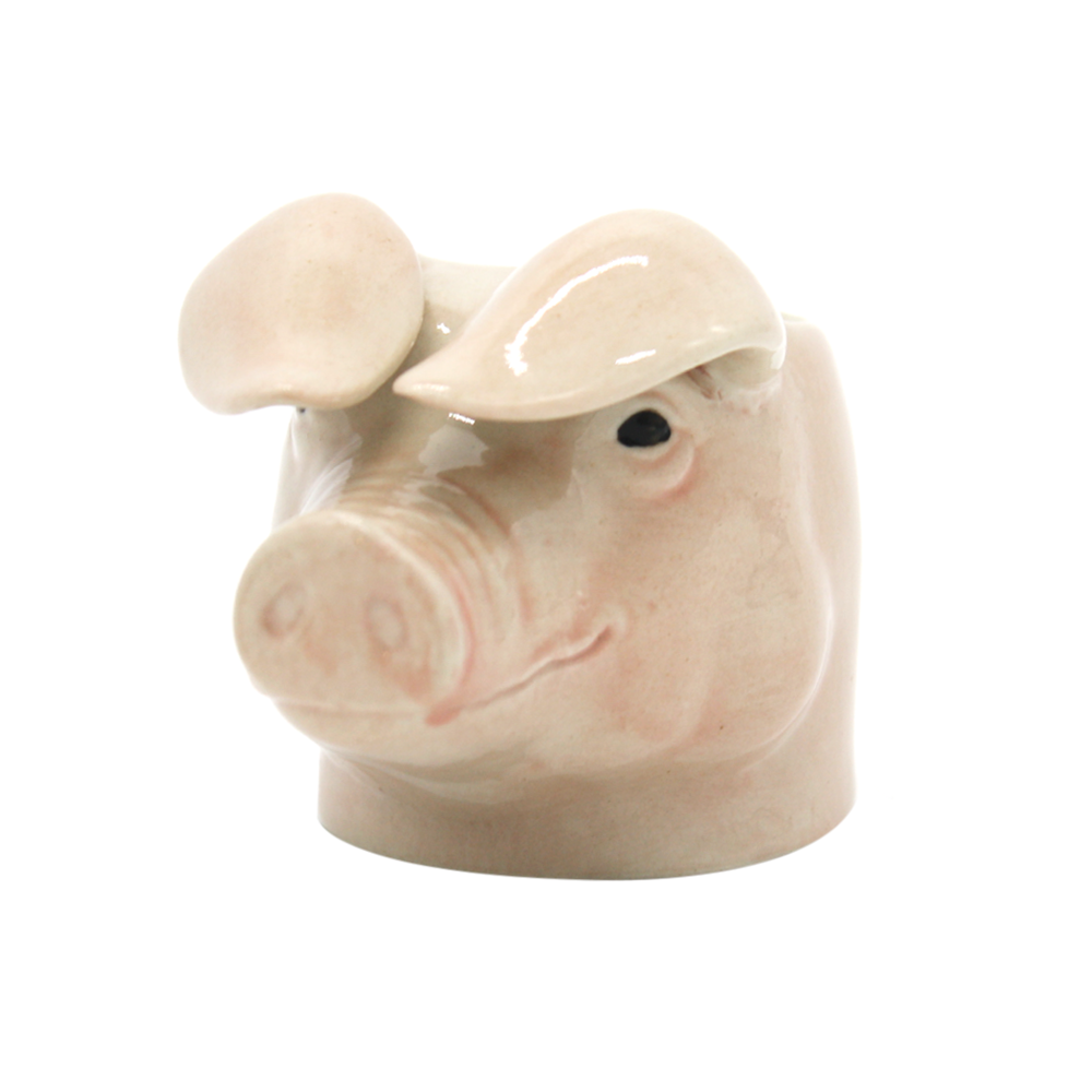 Quail British Lop Pig Face Egg Cup