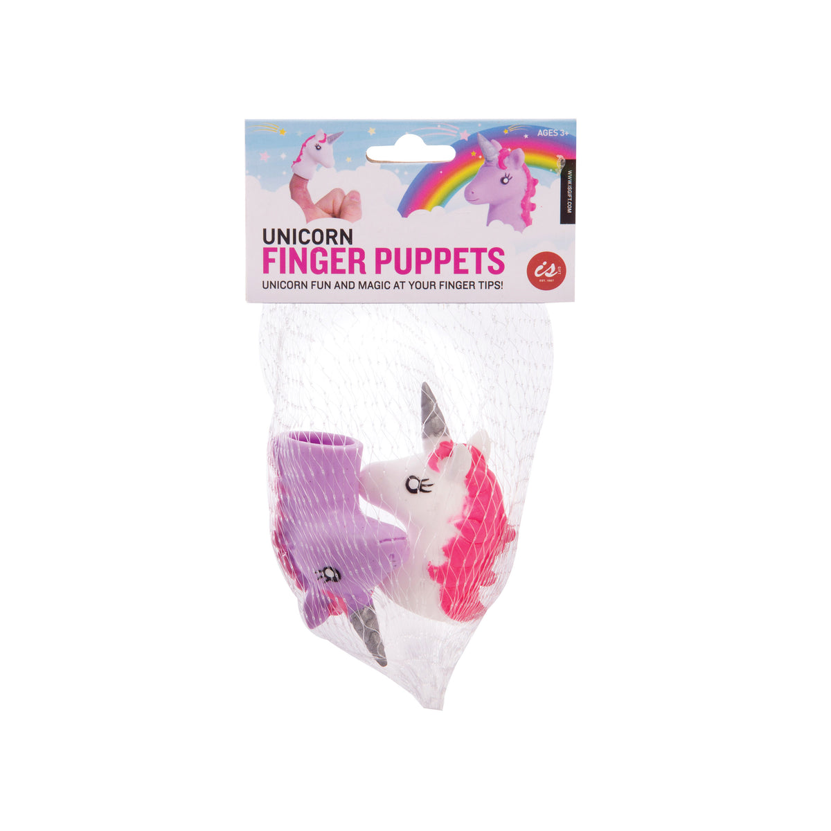 Unicorn Finger Puppets Set of 2