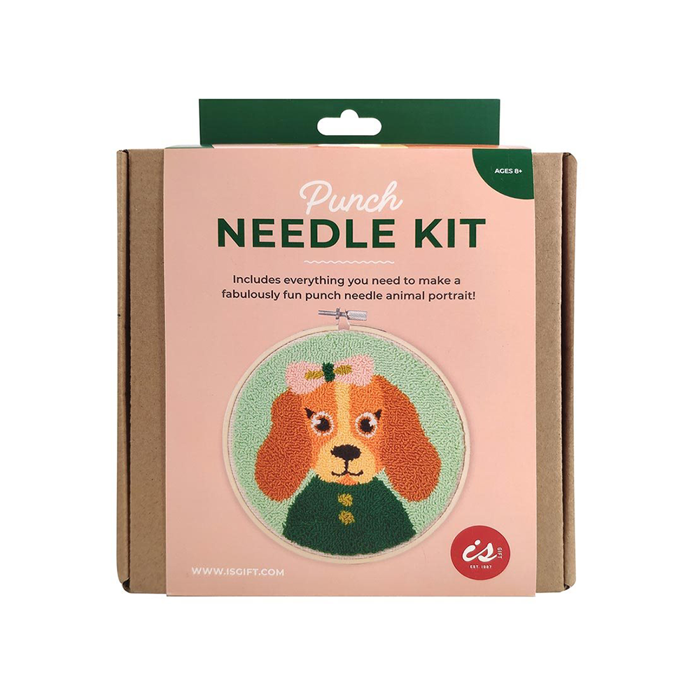 Punch Needle Kit Amusing Animals Dog
