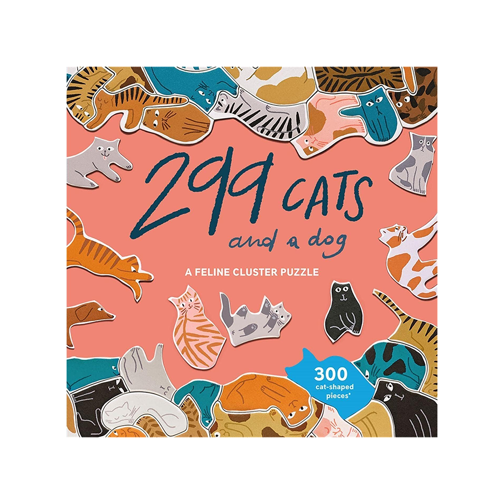 299 Cats and a Dog Piece Jigsaw Puzzle