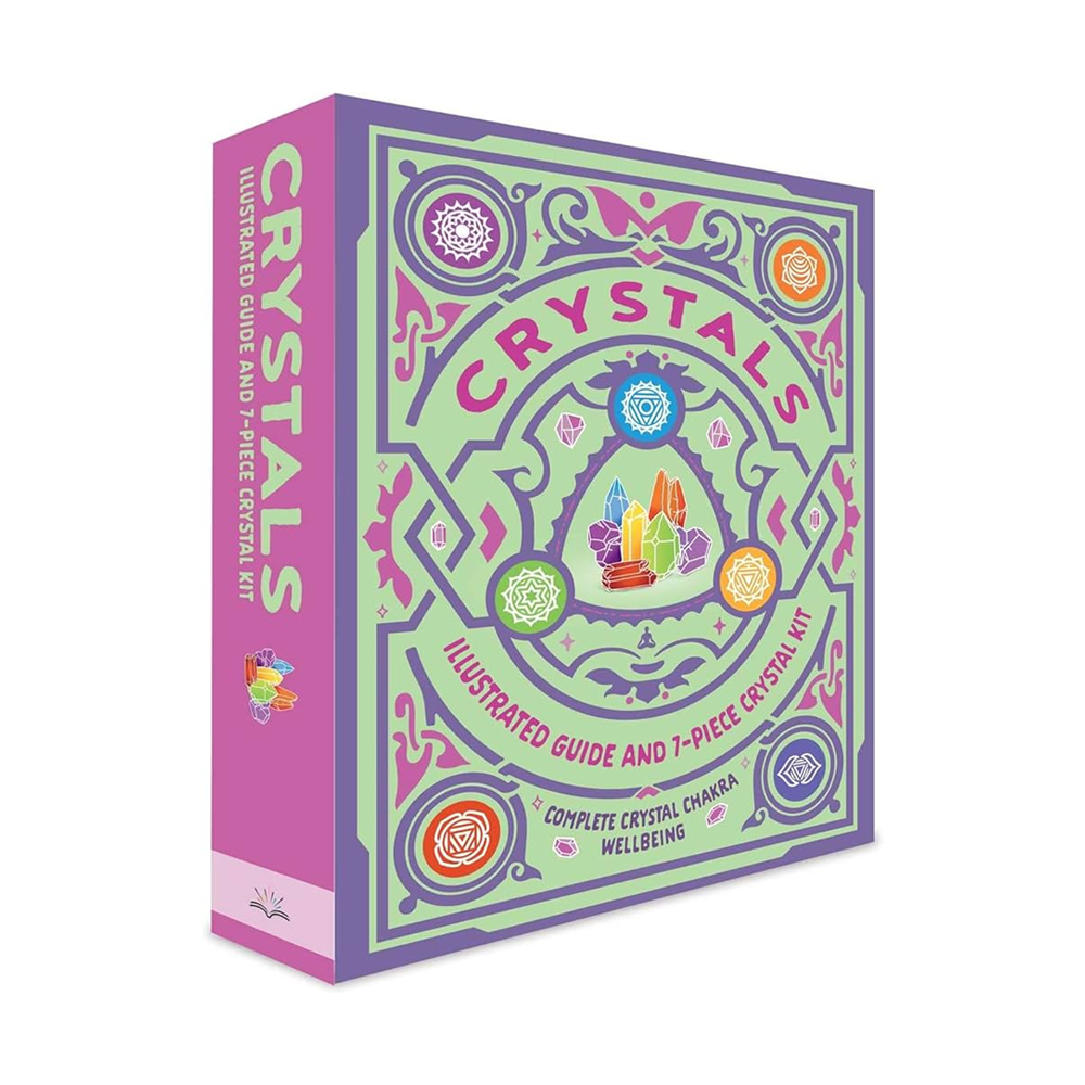 Crystals Illustrated Guide and 7 Piece Crystal Kit