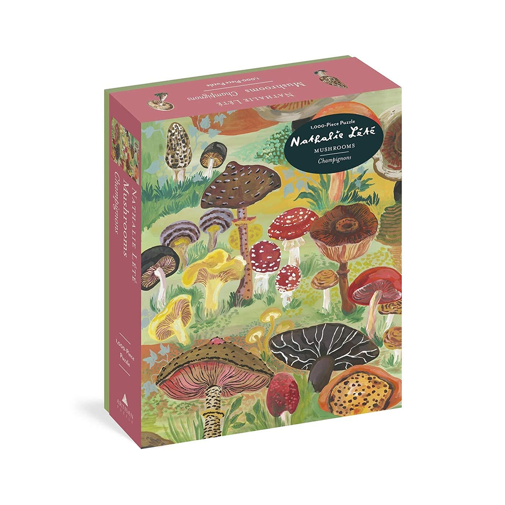 Nathalie Lete Mushrooms Puzzle 1000 Piece