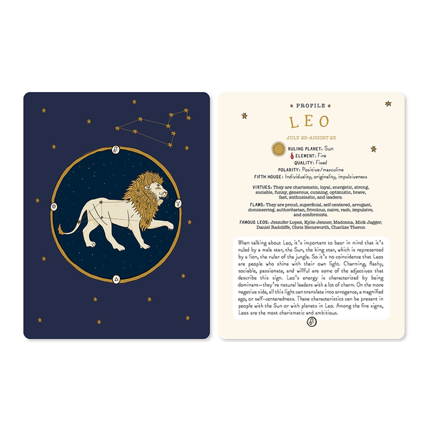 Signs on the Zodiac Card Deck