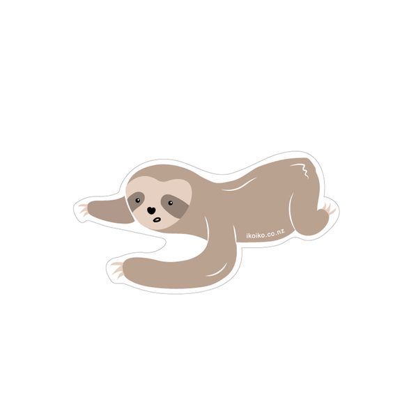 Iko Iko Fun Size Sticker Sloth Crawling