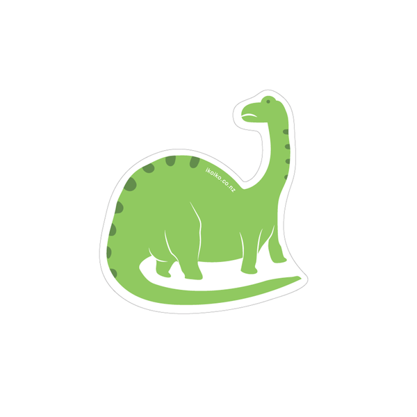Iko Iko Fun Size Sticker Dinosaur Green