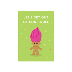 Iko Iko Pop Fun Card Troll