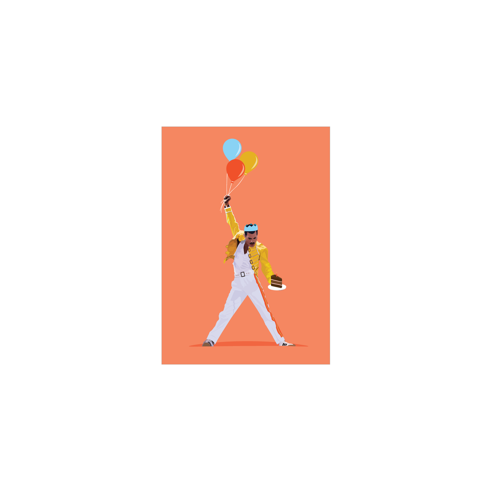 Iko Iko Mini Card Pop Culture Birthday Bohemian