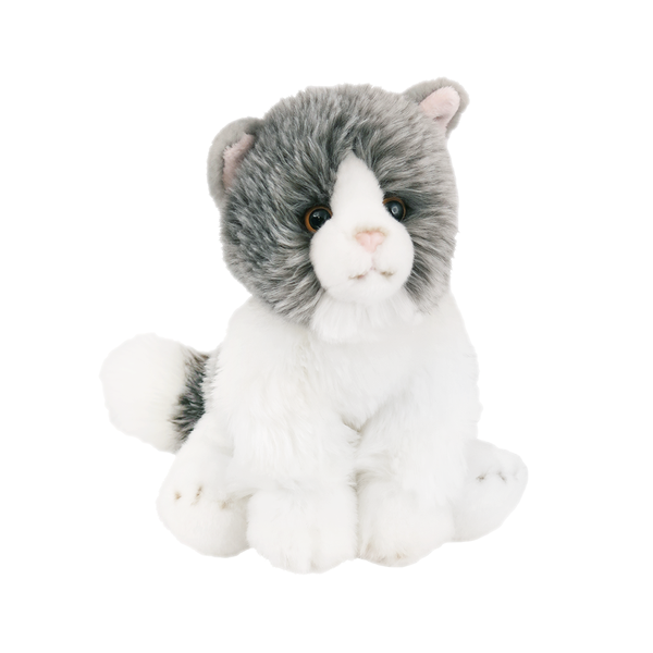 Antics Soft Touch Sitting Cat Grey