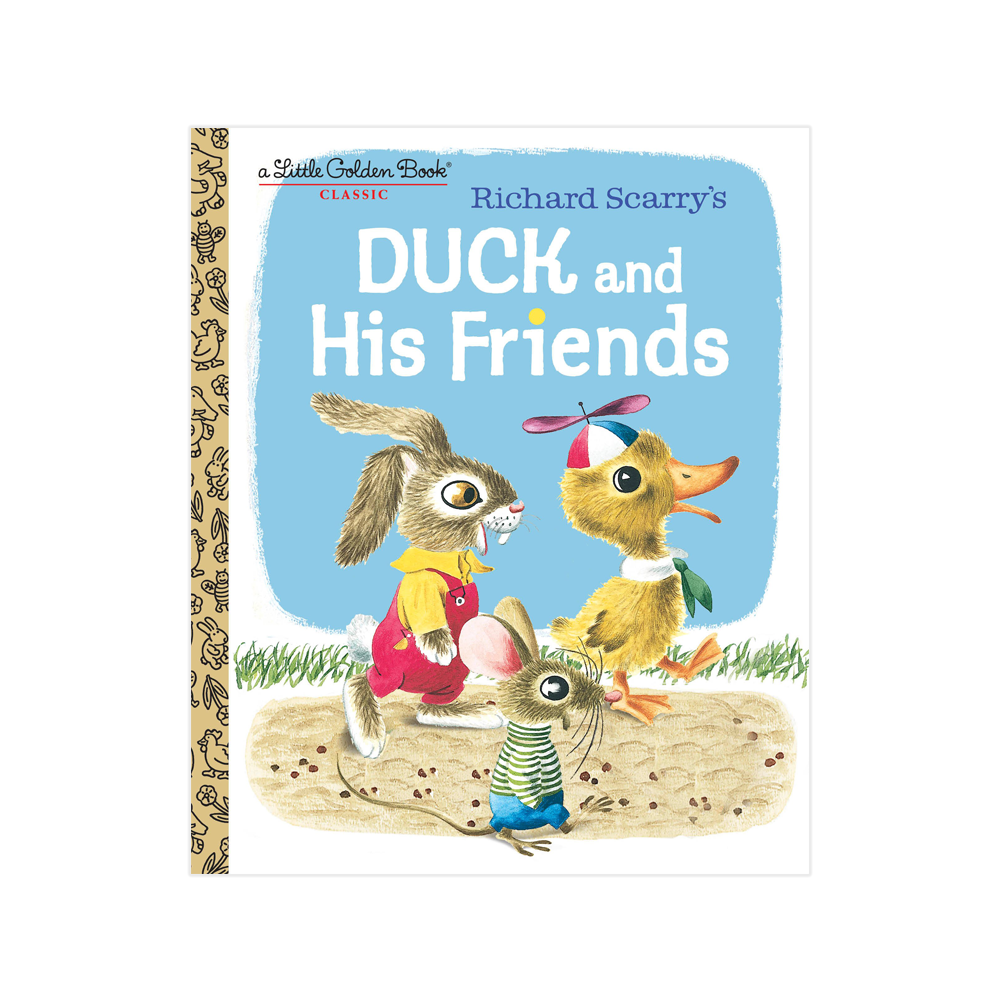 Little Golden Book Duck and His Friends