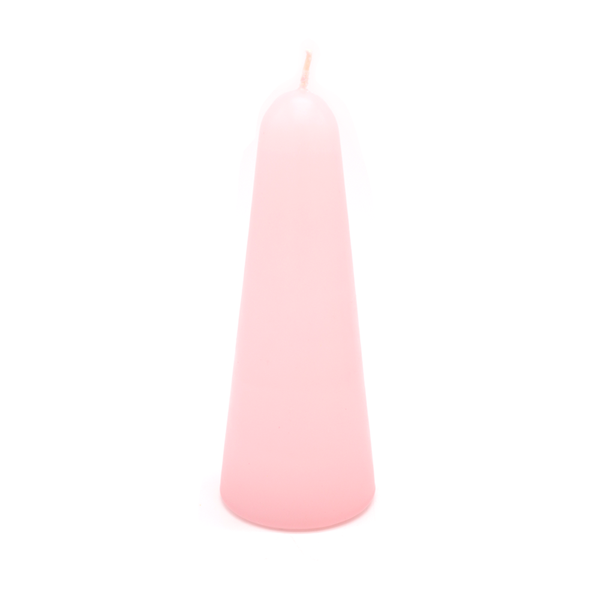 Bullet Candle Medium Baby Pink