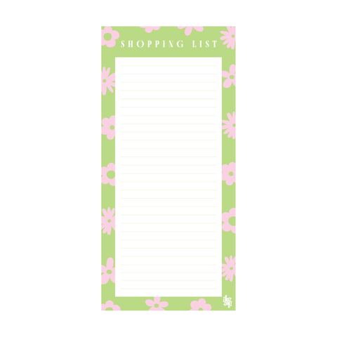 Iko Iko Shopping List Flower Power Lime Pink