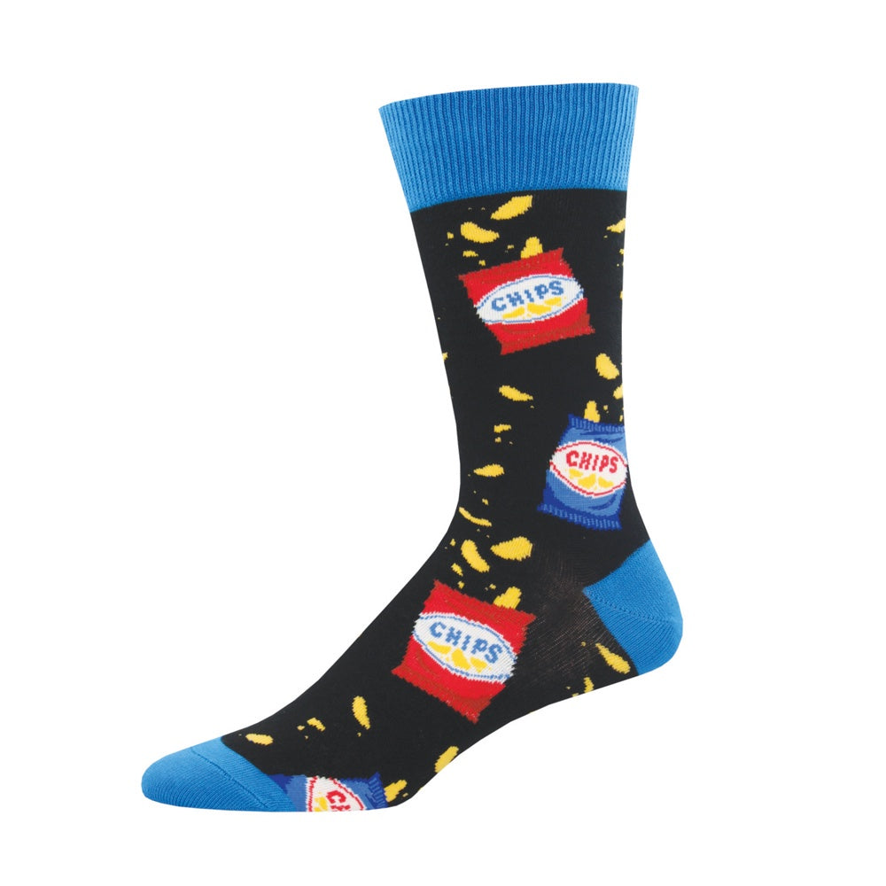 Socksmith Men's Socks All That and a Bag of Chips