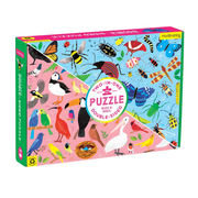 Mudpuppy Double Sided 100 Piece Puzzle Bugs and Birds