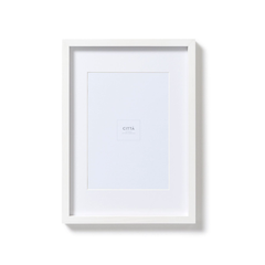 Citta Edge Picture Frame A4 White