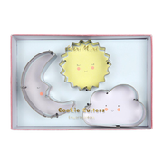 Meri Meri Cookie Cutters Sun Moon and Cloud Set of 3