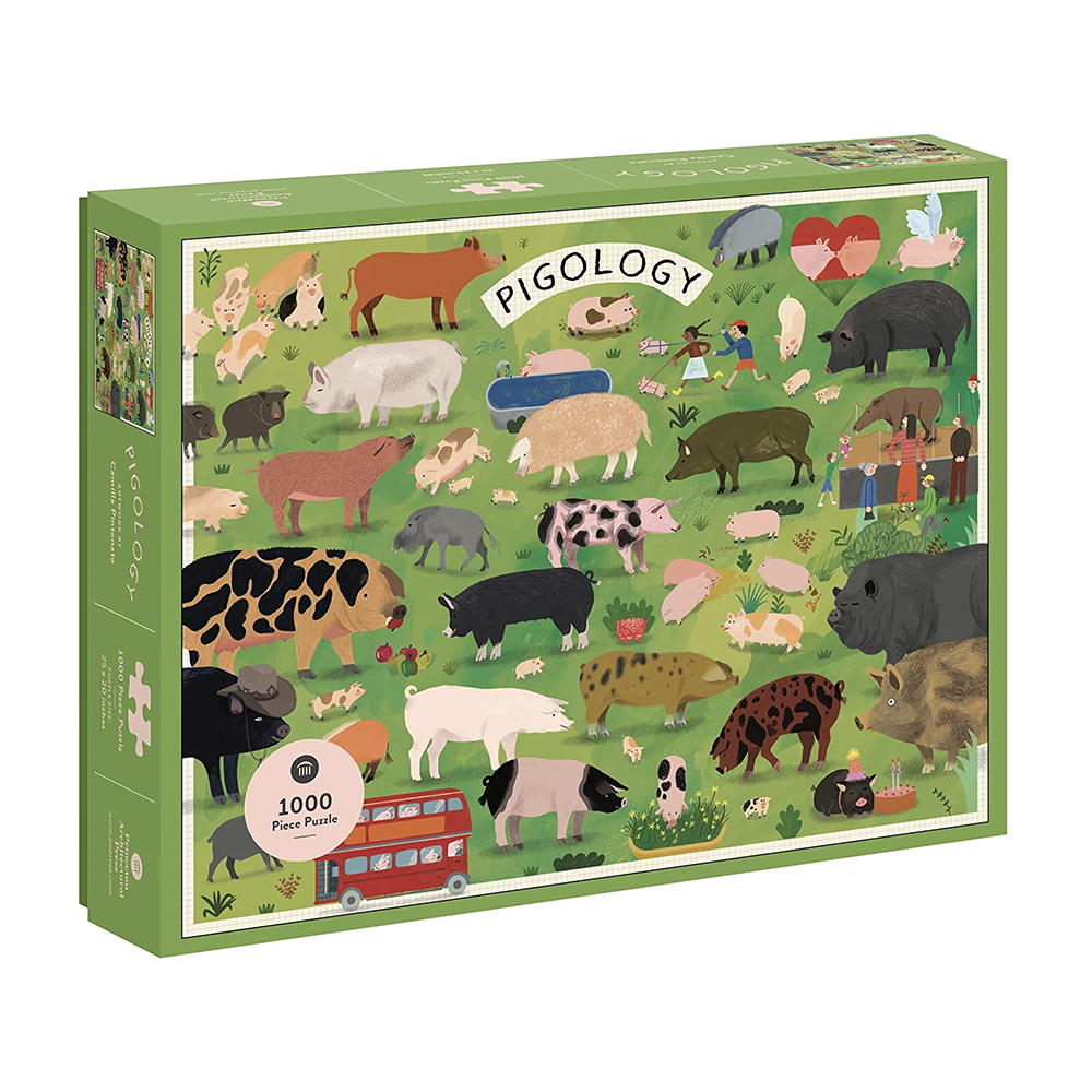 Pigology 1000 Piece Jigsaw Puzzle