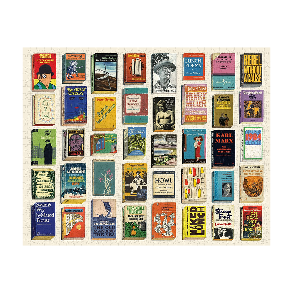 Classic Paperbacks 1000 Piece Jigsaw Puzzle